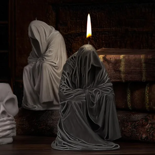 Miniatura 6 de Molde de vela de ardilla, moldes de silicona de fundición de resina para decoración del hogar y fabricación de velas, molde en espiral de onda