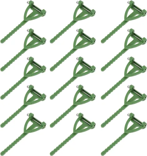 Miniatura 5 de 1 juego de 100 pines de seguridad Boutonniere hechos a mano en forma de T triangular, broche de flores, soporte para ojal para boda, fiesta, verde