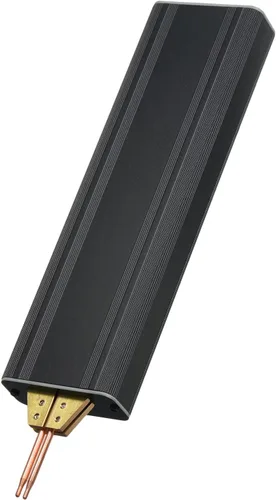 Shkalacar Soldador por puntos portátil, soldador de punto de mano ajustable de 5 engranajes 0.1 ~ 0.006 in de grosor, hoja de níquel, carga USB,