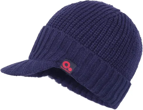 Miniatura 8 de Janey&Rubbins Gorro de punto diario con orejeras con forro polar y calavera