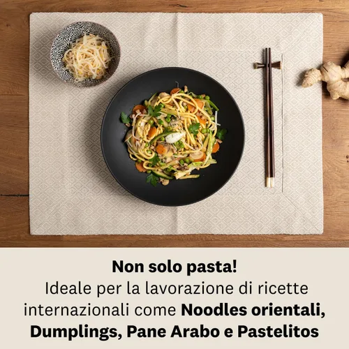 Miniatura 8 de Atlas máquina eléctrica para pastas, Plateado