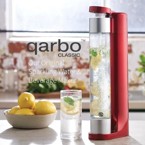 Miniatura 8 de Twenty39 qarbo Classic - Máquina para hacer agua con gas, carbonatador de bebidas de soda para el hogar, dispensador de seltzer y bebidas