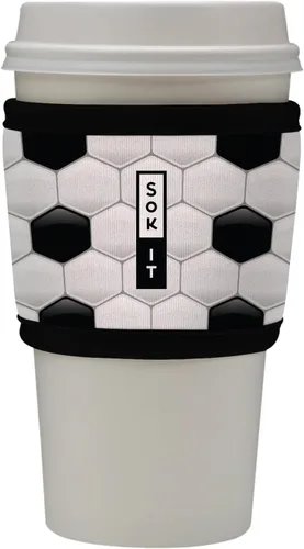 Miniatura 36 de Sok It HotSok Coffee & Tea - Funda de neopreno con aislamiento reutilizable (floral abstracto)