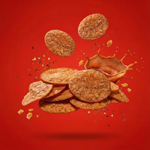 Miniatura 3 de Proti-Thin Barbecue Proti Protein Chips, 0.45 onzas de proteína, bajas en calorías, bajas en carbohidratos, bajas en grasas, sin azúcar, alta fibra