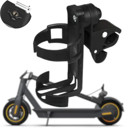 Portavasos para scooter, soporte para botella de bicicleta con rotación de 360 grados, accesorios antideslizantes de desmontaje rápido, soporte para