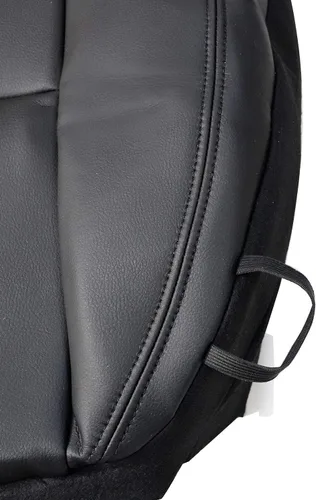 Miniatura 8 de Priprilod Funda de Reemplazo de Asiento de Cuero Negro para Lado del Conductor Compatible con Ford F150 Lariat 2004 2005 2006 2007 2008