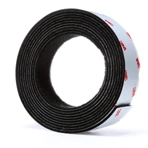 Miniatura 2 de 3M Cierre de gancho/bucle TB3526N/TB3527N, negro, 1 in x 10 ft