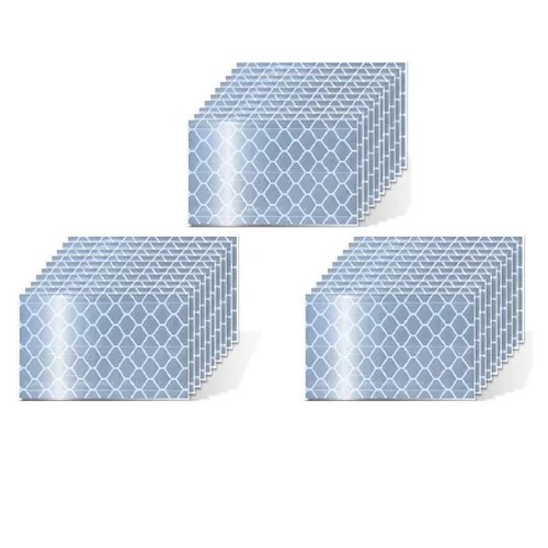 Miniatura 123 de Cinta reflectante blanca de 4 pulgadas, adhesivo de seguridad de advertencia impermeable para exteriores (10 pies)