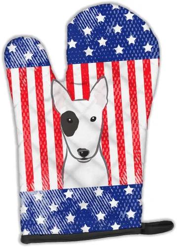 Miniatura 118 de Caroline's Treasures BB4020OVMT Dog House Collection Border Collie - Guante de horno grueso resistente al calor para sartenes calientes y horno