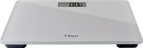 Miniatura 6 de Ozeri Báscula de baño de precisión, 440 libras 440.9lbs, en vidrio templado, con tecnología de sensor de 1.76oz, 0.1 libras 0.1lbs y tara