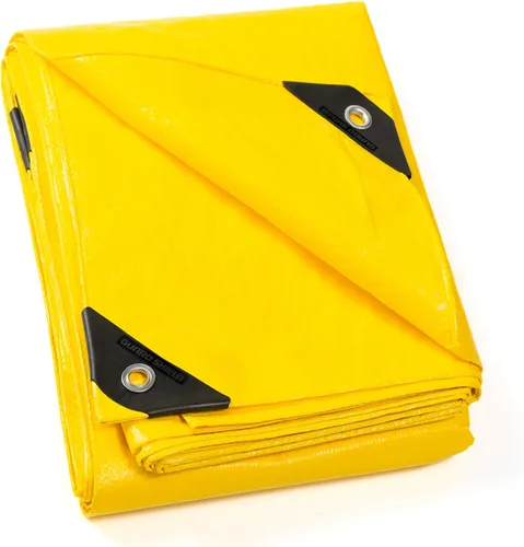 Miniatura 11 de GUARD SHIELD - Lona negra de 6 x 6 pies, lona impermeable, lona ligera para acampar al aire libre, lona polivalente de polietileno de 6 mil
