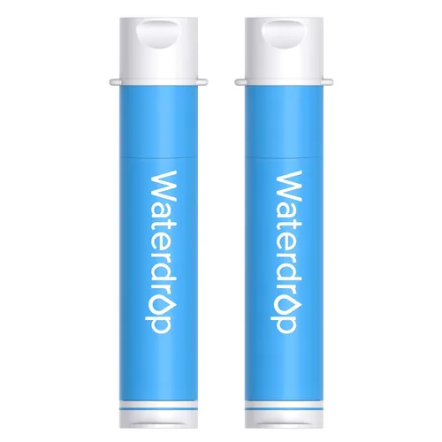 Miniatura 10 de Waterdrop Paja de filtro de agua por gravedad, sistema de filtración de agua de campamento, purificador de agua de supervivencia para viajes