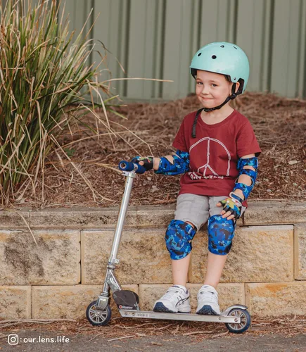 Miniatura 6 de Guantes de bicicleta para niños para bicicleta equilibrada, ciclismo de montaña, transpirables, sin dedos, guantes de ciclismo para niños pequeños
