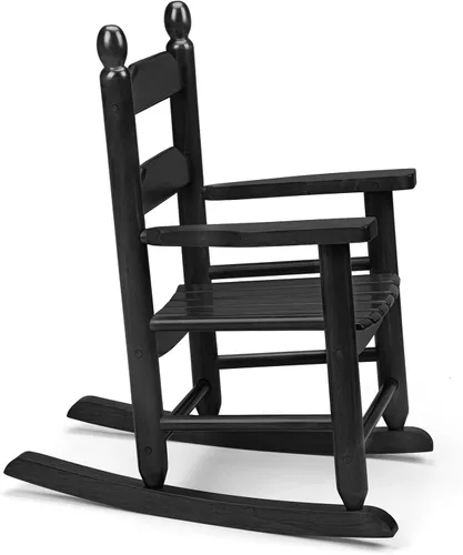 Miniatura 5 de GnL Recsports Mecedora de Porche de Madera para Niños - Perfecta para Uso Interior o Exterior, Mecedora para Todo Clima para Jardín, Césped, Balcón