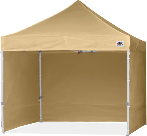 Miniatura 9 de Abccanopy - Toldo de 10 x 10 pies, con paredes laterales, sombra instantánea, con bolsa con ruedas para guardarlo. Incluye 4 bolsas de lastre, Azul