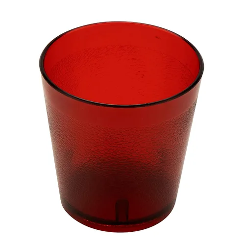 Miniatura 20 de G.E.T. 6608-1-CL-EC - Vasos de plástico resistentes para restaurantes, 8 onzas, transparentes (juego de 4)