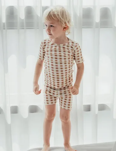 Miniatura 73 de AVAUMA Conjunto de pijama de algodón para bebés y niñas de 6 meses a 7 años