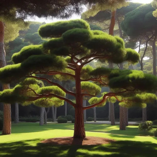 Miniatura 3 de Pinus halepensis VAR. brutia (Brutia Pine, Calabrian Pine, East Mediterranean Pine, Erect Cone Aleppo Pine, Turkish Pine) Semillas de árbol