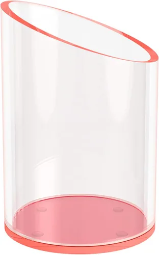 Miniatura 9 de KOTEMON Soporte para bolígrafo para organizador de escritorio, organizador de brochas de maquillaje de acrílico, soporte para desinfectante, soporte