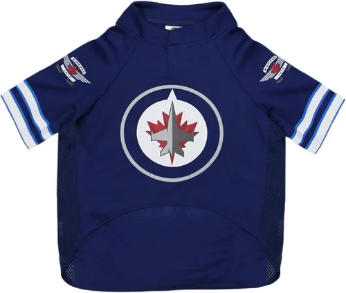 Miniatura 32 de Camiseta NHL Calgary Flames para perros y gatos, talla XL. ¡Deja que tu mascota sea un verdadero fanático de la NHL!
