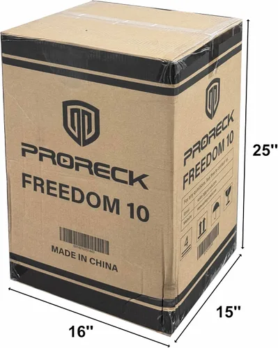Miniatura 9 de Proreck Freedom 10 - Altavoz inalámbrico recargable de 500 W y 10 pulgadas con 2 micrófonos inalámbricos, sistema PA portátil con Bluetooth/unidad