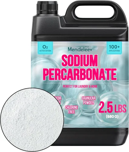 Miniatura 9 de Polvo granular de percarbonato de sodio de 2.5 lb para aplicaciones de limpieza de lavandería y hogar