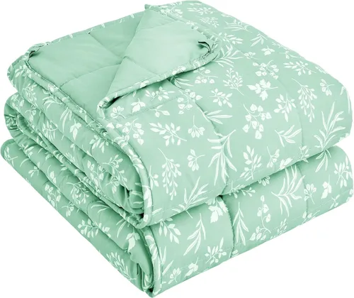 Miniatura 10 de yescool - Manta con peso, 7 libras, fresca, transpirable, con cuentas de cristal prémium, lavable a máquina, para dormir, 60-90 libras, 41 x 60 Gris