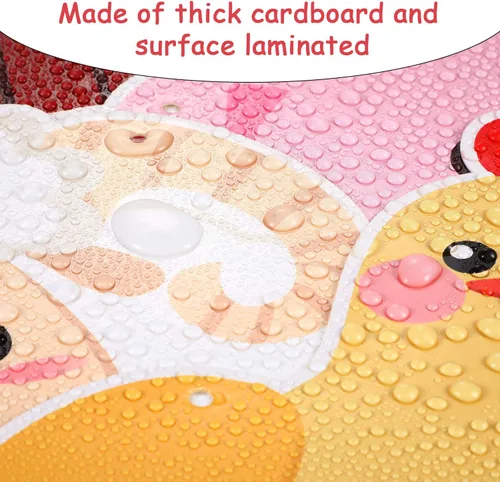 Miniatura 6 de Blulu Decoraciones de fiesta temática de animales de granja, pancarta de recortes de animales de granja, letreros de puerta para baby shower