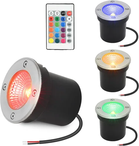 Miniatura 9 de Iluminación de paisaje de bajo voltaje, luz LED para pozo, 3 W, 12 V, 24 V, luz de paisaje al aire libre, impermeable, IP67, camino, entrada, Blanco