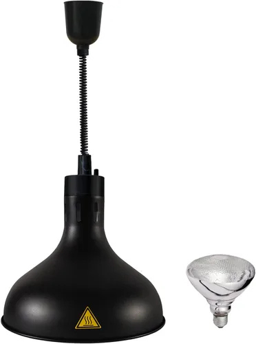 Miniatura 6 de Lámparas colgantes de calor de alimentos de techo calentador de alimentos con bombilla infrarroja Lámparas de calentamiento estilo retráctil