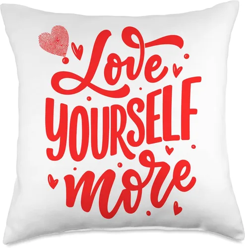Miniatura 4 de DO YOU? LOVE YOU? Self Esteem, Motivation & Help Positive Self Help Esteem Love & Support Throw Pillow, 16x16, Multicolor