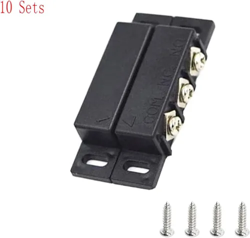Miniatura 3 de MC-31B NC/NO - Interruptor magnético de láminas para montaje en superficie, interruptor magnético de puerta, sensor de contacto, para seguridad