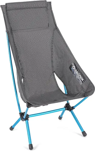 Helinox Chair Zero - Silla de respaldo alto, 1.43 libras, ultraligera, silla de campamento de respaldo alto, mochilero, sillas plegables para Negro