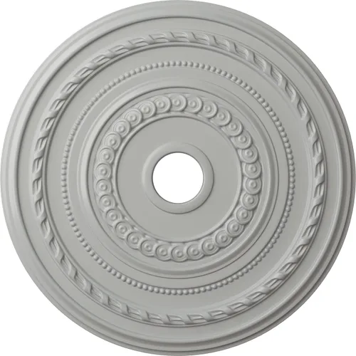 Miniatura 62 de Ekena Millwork CM25COFCS Cole Medallón de Techo, 25 3/8"OD x 3 3/8"ID x 1 3/8"P, pintado a mano Flash Cobre