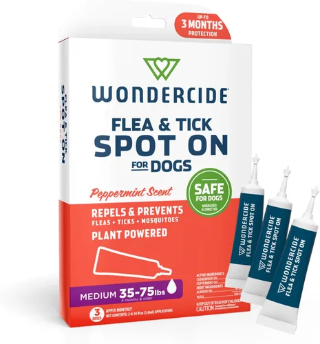Miniatura 10 de Wondercide - Repelente contra pulgas y garrapatas para perros - Repelente de pulgas, garrapatas y mosquitos, prevención para perros con aceites