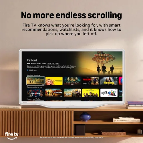 Miniatura 10 de Hisense Serie S5 DécoTV QLED FHD Smart Fire TV de 32 pulgadas (32S5QF, modelo 2025) - Ajuste versátil, color Hi-QLED, diseño inspirado en el arte