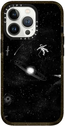 Miniatura 195 de Funda Impact de CASETiFY para iPhone 13 Pro Max con Magsafe - Estuche Claro Cuento de Invierno - Claro Negro Estuche transparente Winter Tale