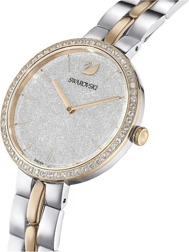 Miniatura 4 de Swarovski Cosmopolitan Crystal Watch, Clear Crystals, Rose Gold Tone Finish, Swiss Made, Part of The Cosmopolitan Watch Collection