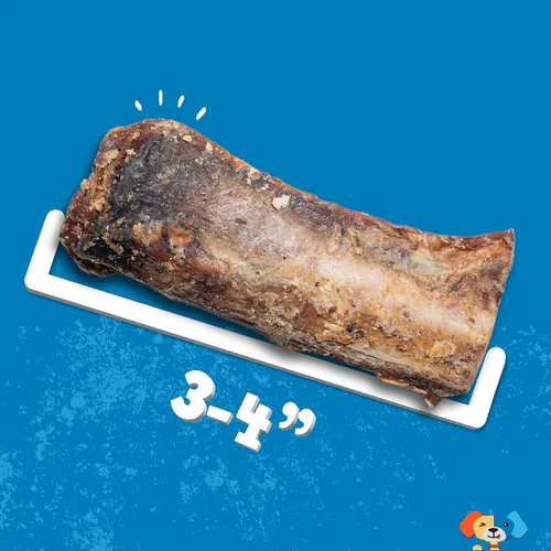 Miniatura 5 de Jack&Pup Huesos de costilla para perros (bolsa de 24 onzas) – Huesos de carne de res naturales de un solo ingrediente para perros, altos