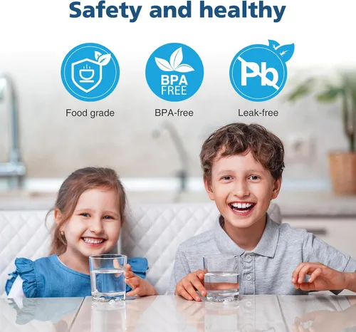 Miniatura 4 de 2 paquetes de cartuchos de filtro de grifo de repuesto, compatibles con el sistema de filtración de agua de grifo Brita®, Brita® 36311, 36313, Blanco