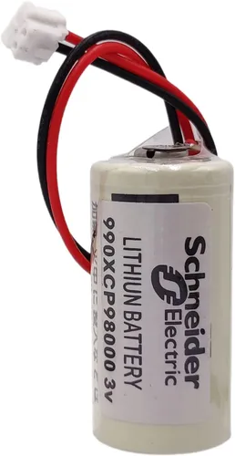 Miniatura 4 de Batería de repuesto 3V 2/3A para Schneider Modicon 990XCP98000 PLC fuente de alimentación de reserva