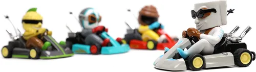 Miniatura 6 de Jada Toys Fart Karts Cool Wipes Pull Back Car, juguetes de 3.5 pulgadas para niños a partir de 6 años (32789)