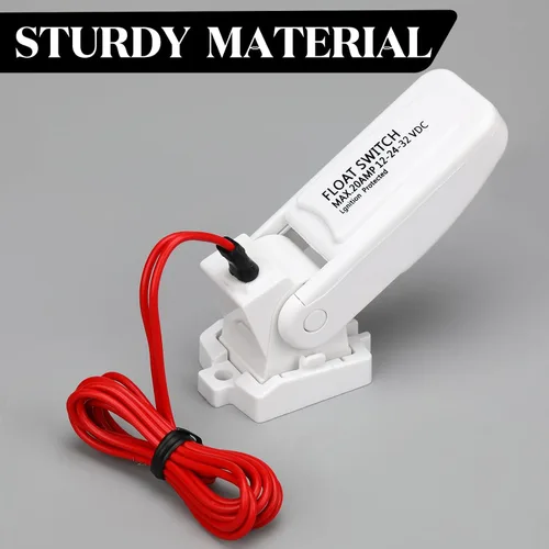 Miniatura 6 de Landhoow Interruptor de flotador automático de bomba de sentina para barco, interruptor de flotador de sentina de 12 V, 24 V, 32 V, sellos