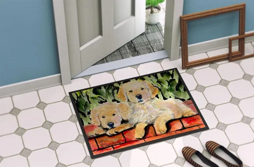 Miniatura 4 de Caroline's Treasures SS8908MAT - Felpudo dorado de 18 x 27 pulgadas, tapete para puerta delantera, interior y exterior, para entrada