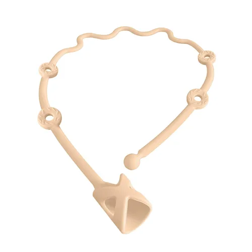 Miniatura 11 de Soporte de Correa para Cucharas de Bebé Clip para Chupete Accesorios para Silla Alta-Gelinor Suministros de Alimentación de Destete Dirigido por
