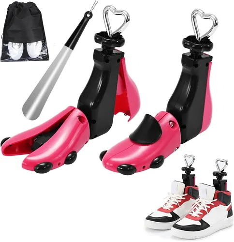 JJDPARTS Estirador de zapatos para mujeres y hombres, estirador de botas para mujer, ajustable, unisex, pies anchos