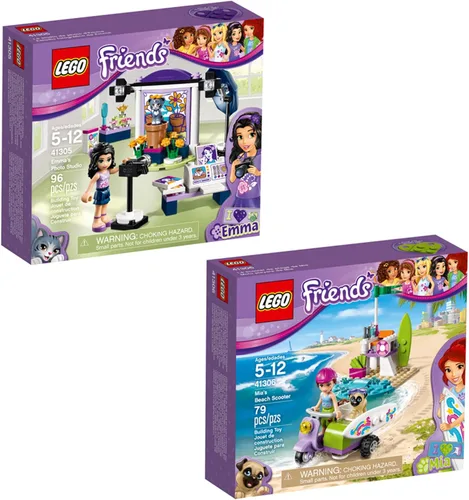 Miniatura 10 de LEGO Friends Mia´s Beach Scooter 41306 kit de construcción