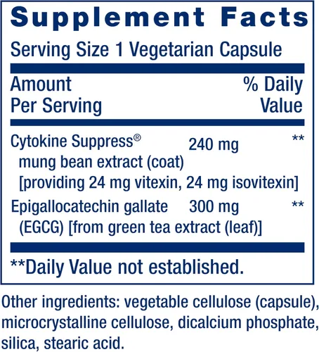 Miniatura 3 de Life Extension Cytokine Suppress with EGCG, 30 Count