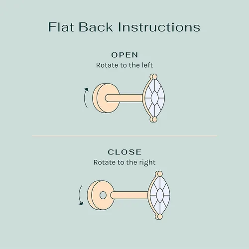 Miniatura 3 de PAVOI 14K Gold Plated Sterling Silver Posts Dainty Mini Multi-Shape Flat Back Stud Earring Pack for Women Helix Cartilage Piercing Jewelry