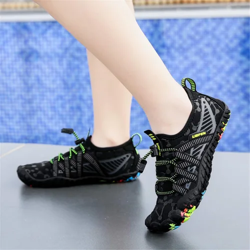 Miniatura 5 de UBFEN - Zapatos para el agua para niños y niñas, acuáticos y livianos, de secado rápido para ir a la playa, practicar deportes y natación, es como